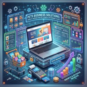 Pets Business Website Package (For Pet Stores & Veterinary Clinics)